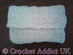 Basketweave Crochet Handbag