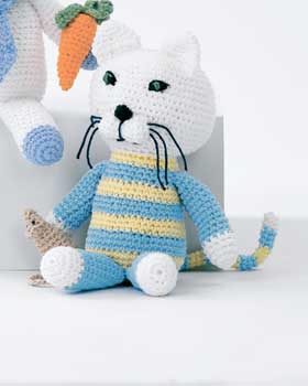 Crochet Cat and Mouse