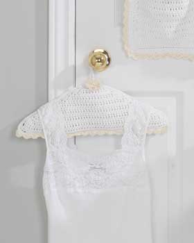 Crochet Covered Hanger