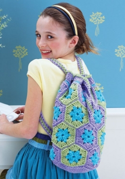 Crochet Hexagon Bag