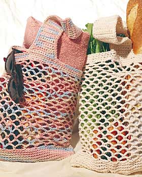 Crochet Bag Free Pattern for a Reusable Market Bag!