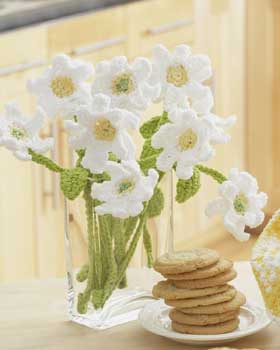 Daisy Crochet Bouquet