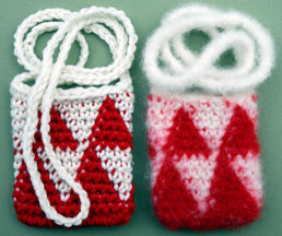 Felted Amulet Bags