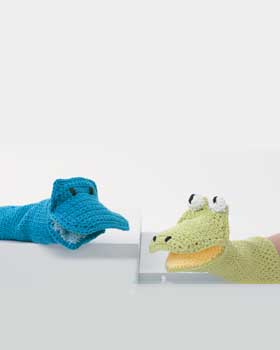 Crochet Bath Friends Puppets