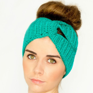 Glamorous Crochet Turban Handband