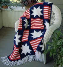 July 4th Crochet Afghan