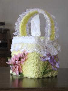 Lacy Flower Basket