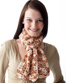 Light and Lacey Crochet Scarf