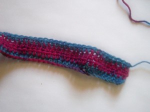 Loop Fringe Crochet Choker 11