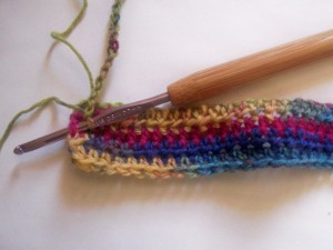 Loop Fringe Crochet Choker 12