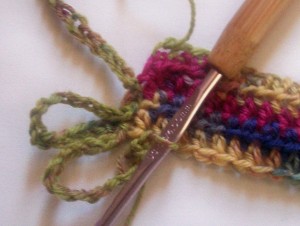 Loop Fringe Crochet Choker 14
