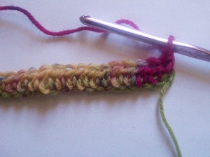 Loop Fringe Crochet Choker 4