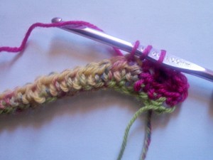 Loop Fringe Crochet Choker 6