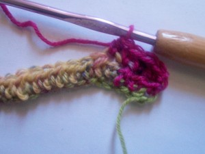 Loop Fringe Crochet Choker 7