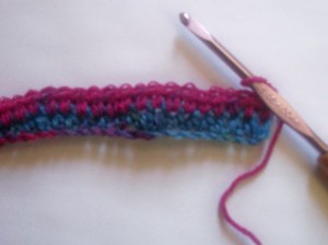 Loop Fringe Crochet Choker 8