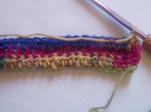Loop Fringe Crochet Choker 9