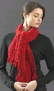 Loop Scarf with Fringe