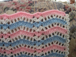 Naptime Ripple Baby Afghan