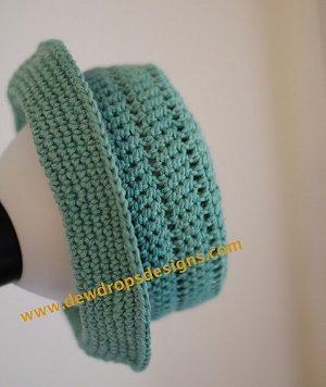 Crochet cap 2025 with brim