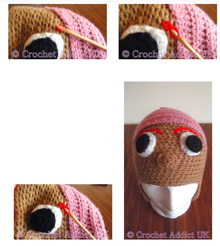 A Very Happy Crochet Hat