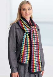 Colorful Crochet Scarf