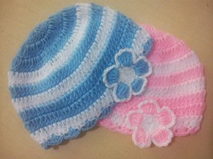 Darling Daisy Baby Beanie