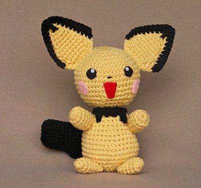 Crochet Pichu 1