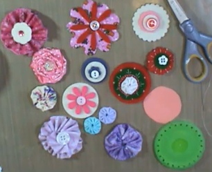 DIY Fabric Flowers