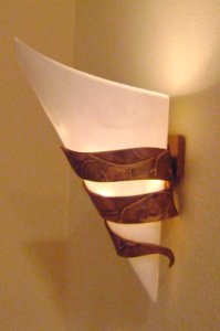 Daring DIY Wall Sconce