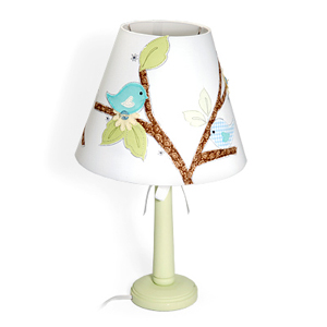 Bird and Branch Lamp Shade