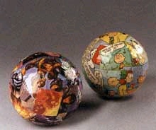 Comic Wrapped Balls