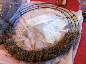 Dried Hydrangea Wreath