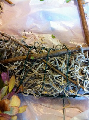 Dried Hydrangea Wreath