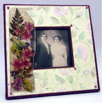 Mica Flower Frame