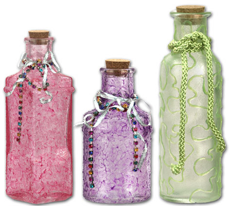 Jewel Glass Bottles