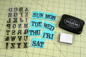 Magnetic Family Calendar