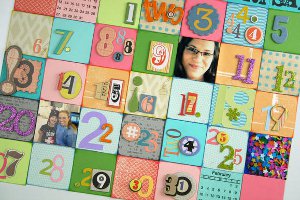 Magnetic Family Calendar