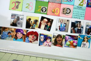 Magnetic Family Calendar