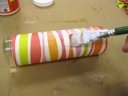Paint the Outside Bud Vase