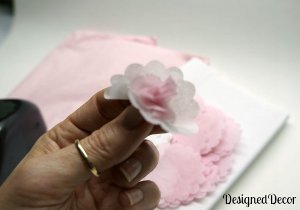 Tissue Paper Floral Branches