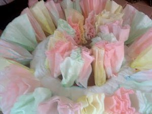 Colorful Coffee Filter Wreath