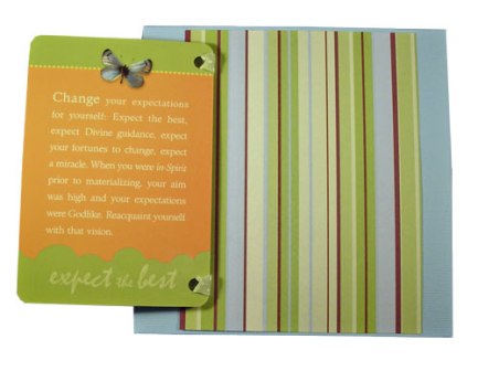 Attitude of Gratitude Card Open