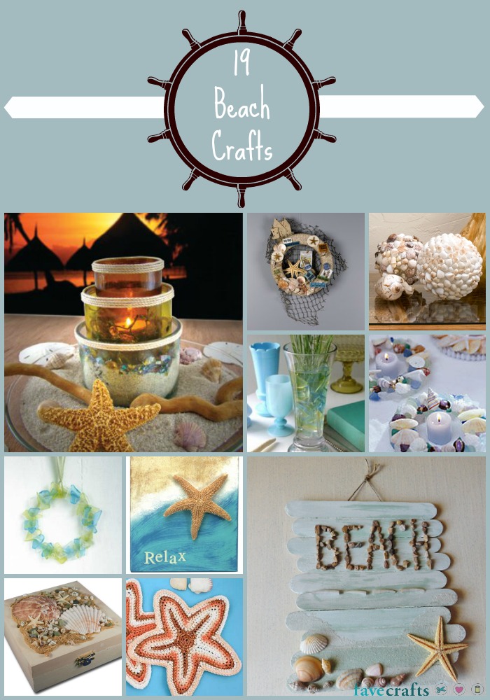Beach Crafts for the Home