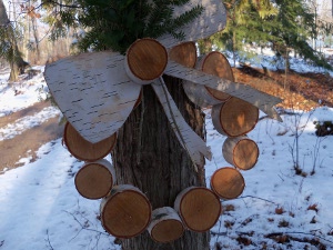 Birch Bark Wreath