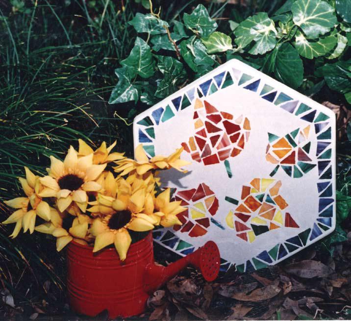 Mosaic Stone Garden Craft