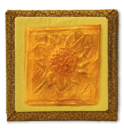 Sunflower Beeswax Magnet