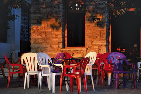 Painted Patio Chairs