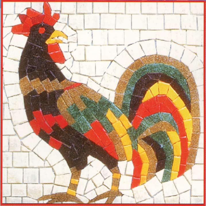 Mosaic Rooster