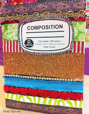 scraptastic notebook