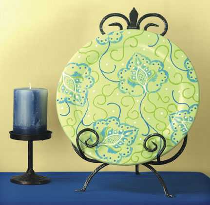 Swirls of Spring Plate